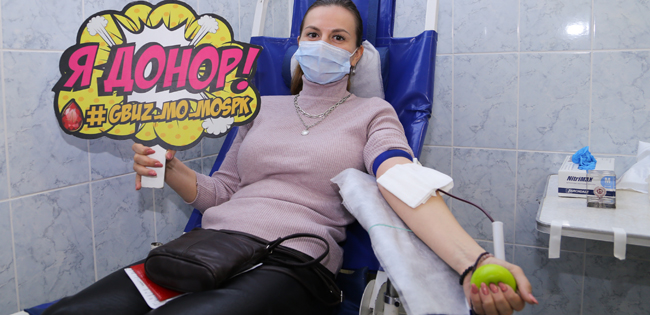В рамках дня донора сотрудники ЦАГИ сдали более 43 000 мл крови